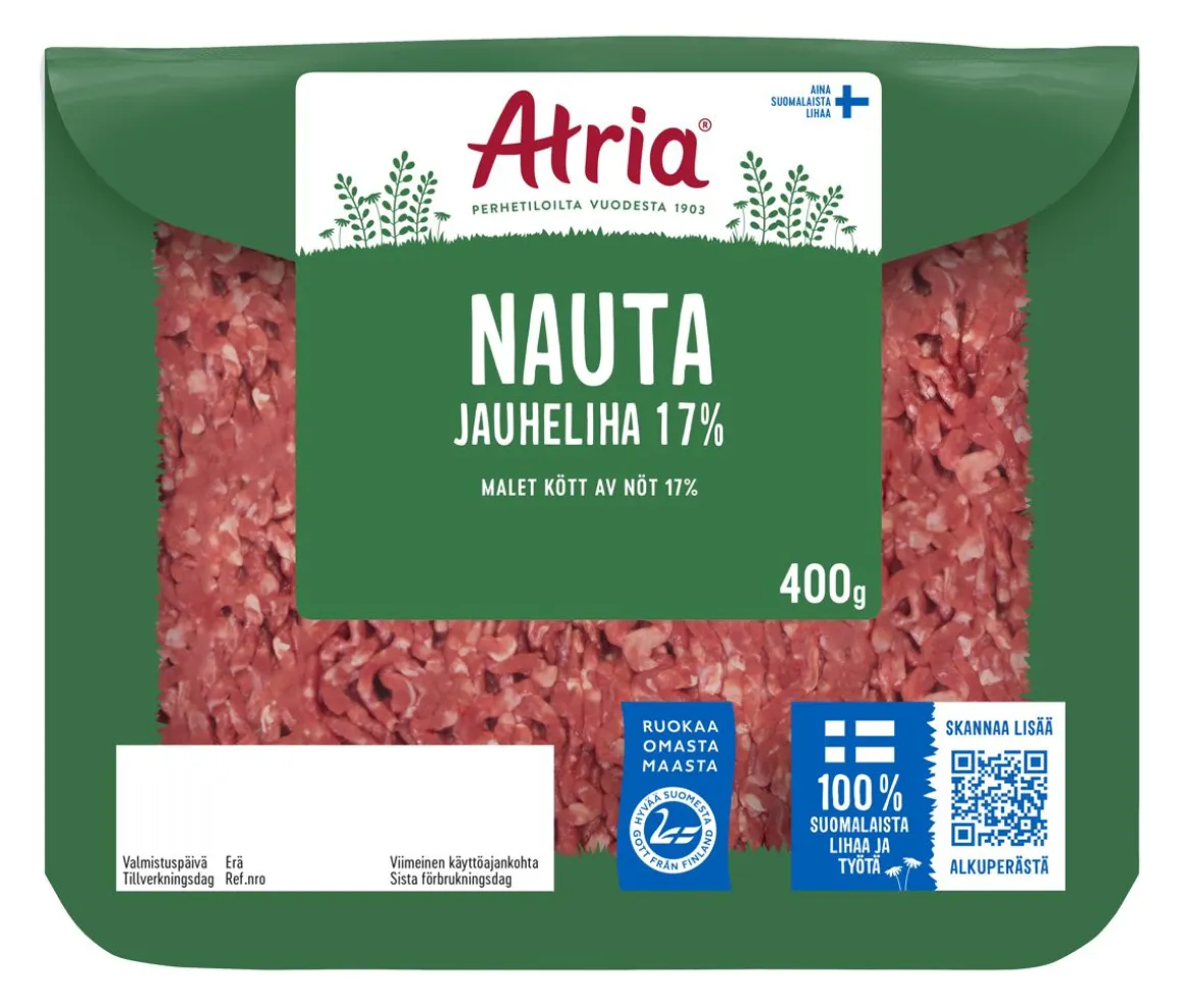 ATRIA NAUDAN JAUHELIHA 17% 400 G