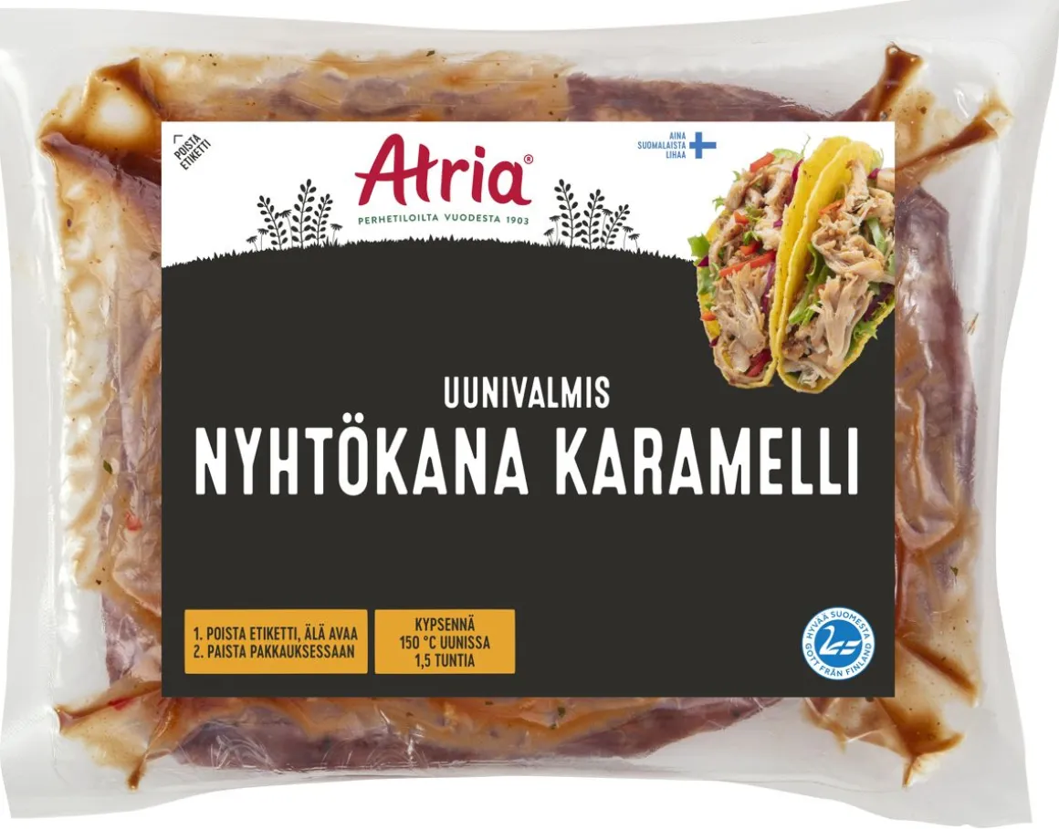 ATRIA NYHTÖKANA SUOLAINEN KARAMELLI N. 800G