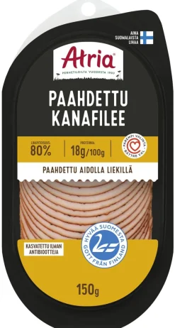 ATRIA PAAHDETTU KANAFILEE 150 G