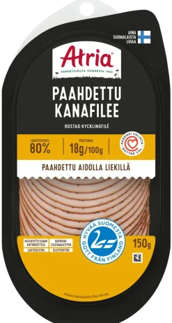ATRIA PAAHDETTU KANAFILEE  150 G