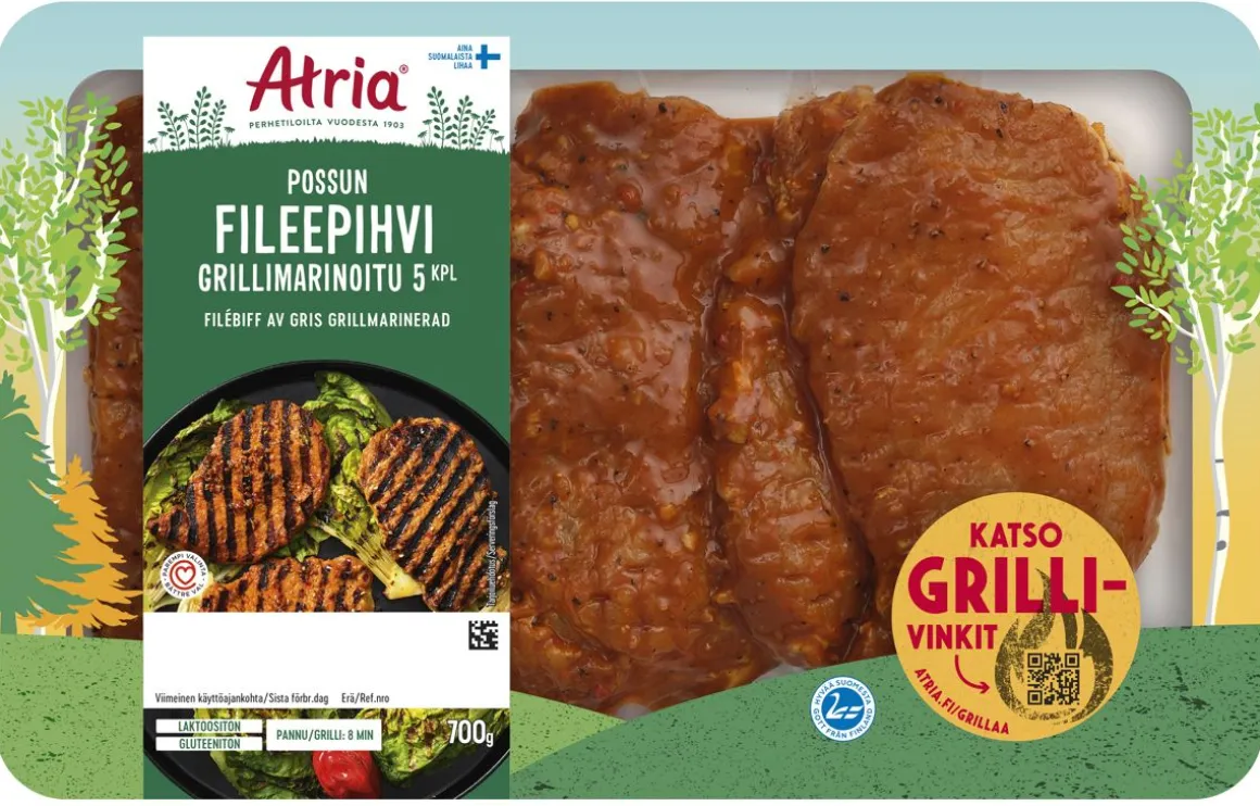 ATRIA POSSUN FILEEPIHVI GRILLIMARINOITU 700 G
