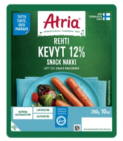 ATRIA REHTI KEVYT 12% SNACK NAKKI 280 G
