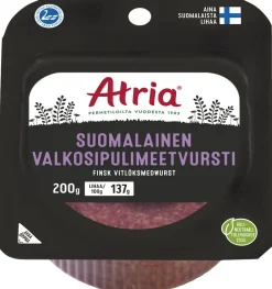 ATRIA SUOMALAINEN VALKOSIPULIMEETVURSTI 200 G