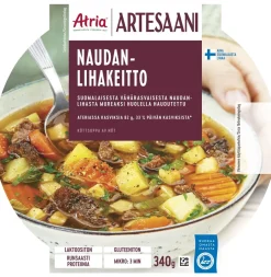 ATRIA ARTESAANI NAUDANLIHAKEITTO 340 G