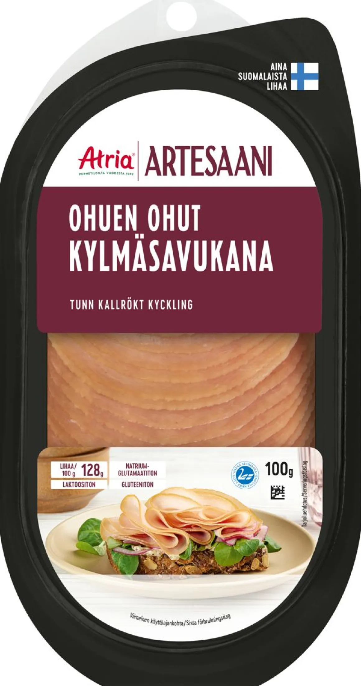 ATRIA ARTESAANI OHUEN OHUT KYLMÄSAVUBROILERI 100 G