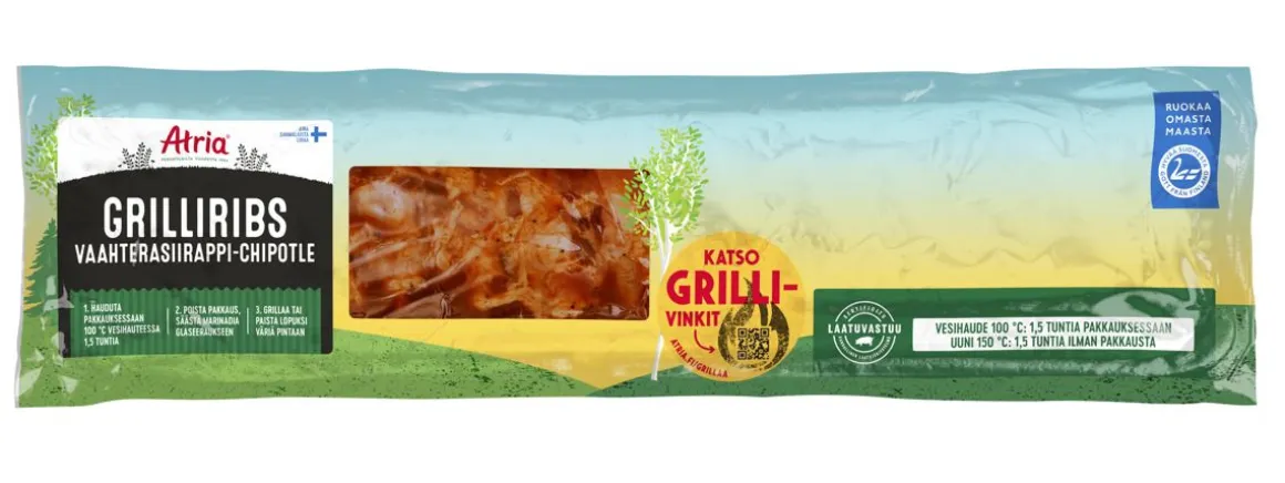 ATRIA GRILLIRIBS VAAHTERASIIRAPPI-CHIPOTLE N. 600G