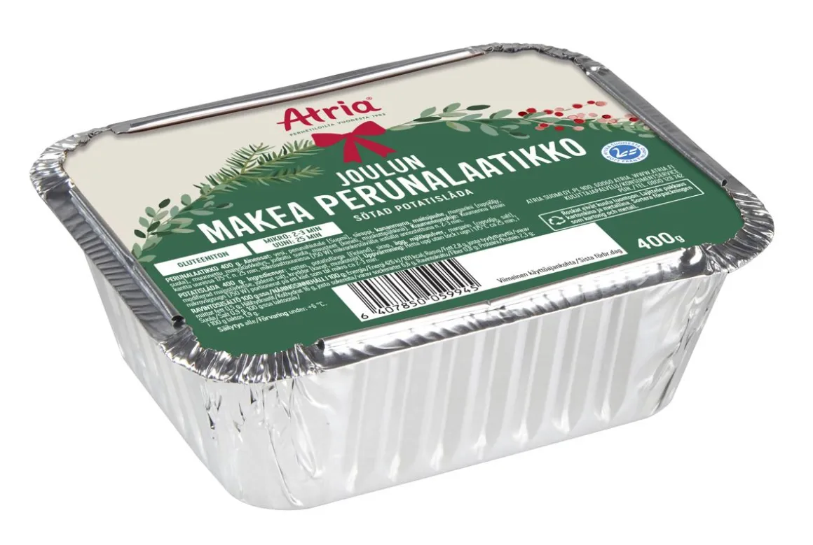 ATRIA JOULUN MAKEA PERUNALAATIKKO 400 G