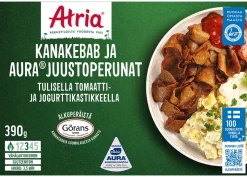 ATRIA KANAKEBAB JA AURAJUUSTOPERUNAT 390 G