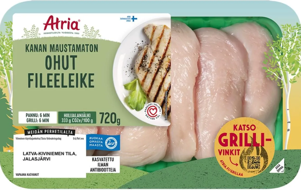 ATRIA KANAN OHUT FILEELEIKE NATUREL 720 G