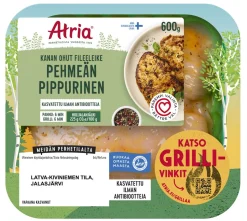 ATRIA KANAN OHUT FILEELEIKE PEHMEÄN PIPPURINEN 600 G