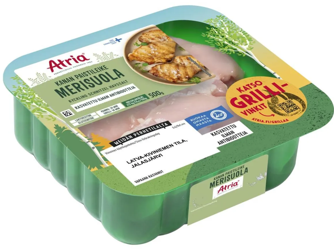 ATRIA KANAN PAISTILEIKE MERISUOLA 500 G
