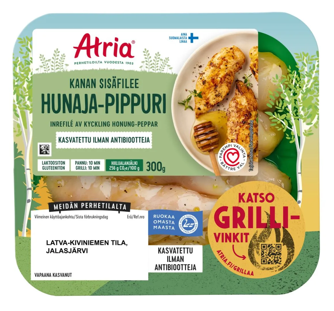 ATRIA KANAN SISÄFILEE HUNAJA-PIPPURI 300 G
