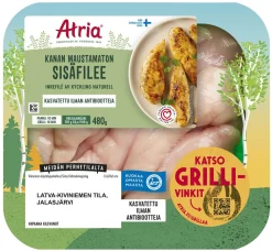 ATRIA KANAN SISÄFILEE MAUSTAMATON 480 G