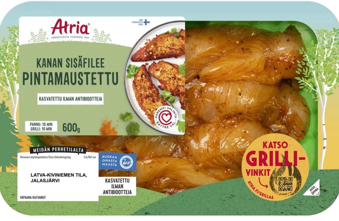 ATRIA KANAN SISÄFILEE PINTAMAUSTETTU 600 G