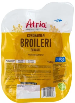 ATRIA KOKONAINEN BROILERI PAKASTE 1,5 KG