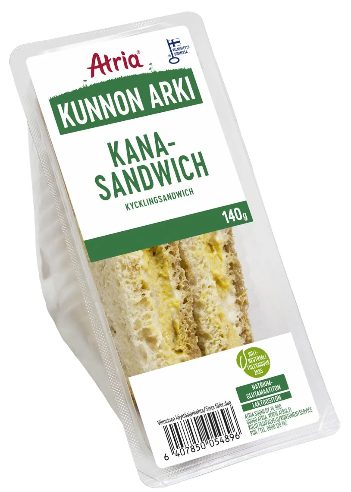 ATRIA KUNNON ARKI KANASANDWICH 140 G