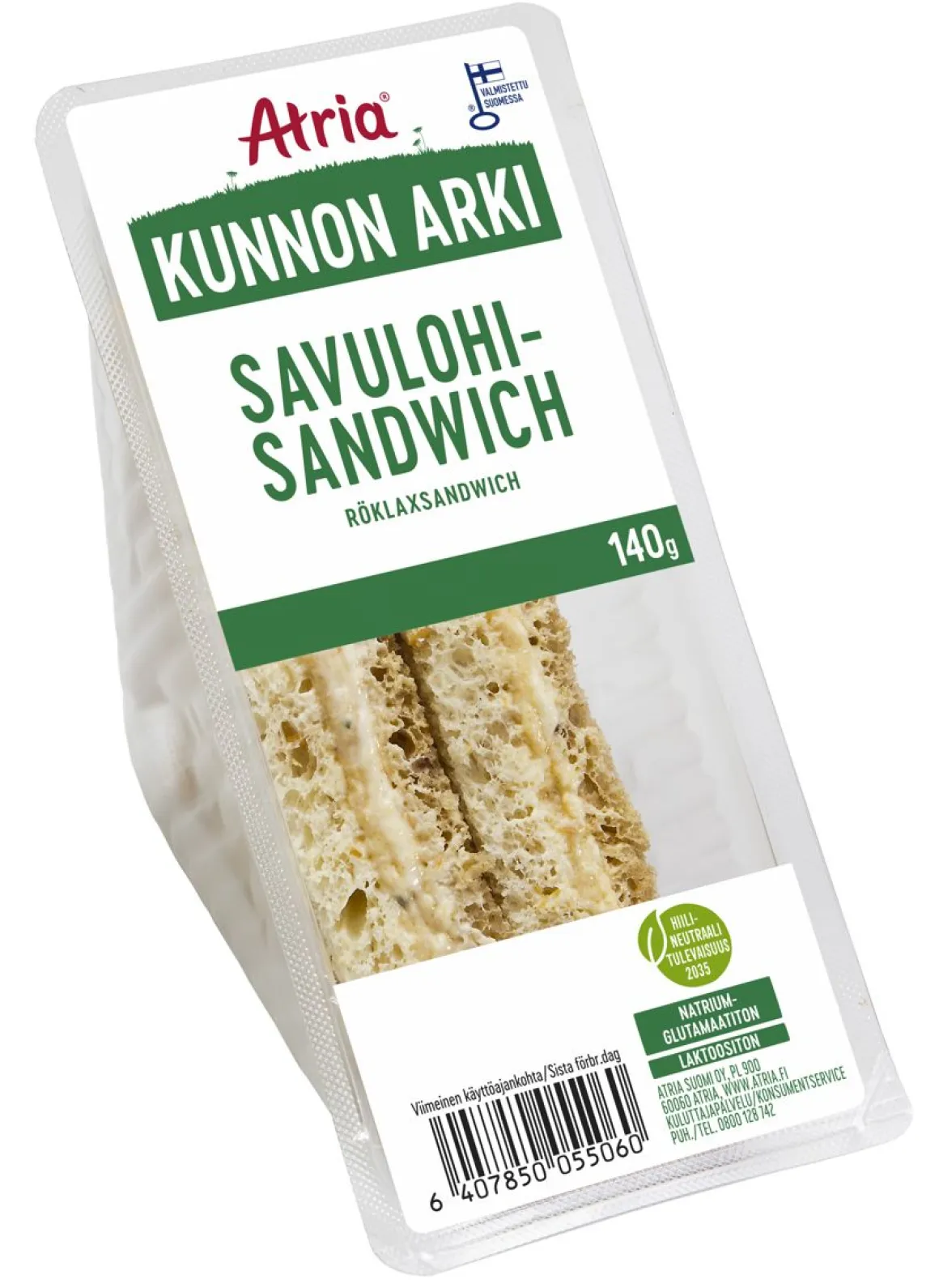 ATRIA KUNNON ARKI SAVULOHISANDWICH 140 G