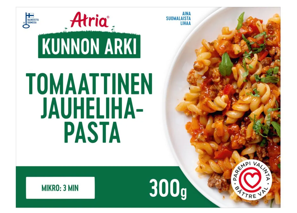 ATRIA KUNNON ARKI TOMAATTINEN JAUHELIHAPASTA 300 G