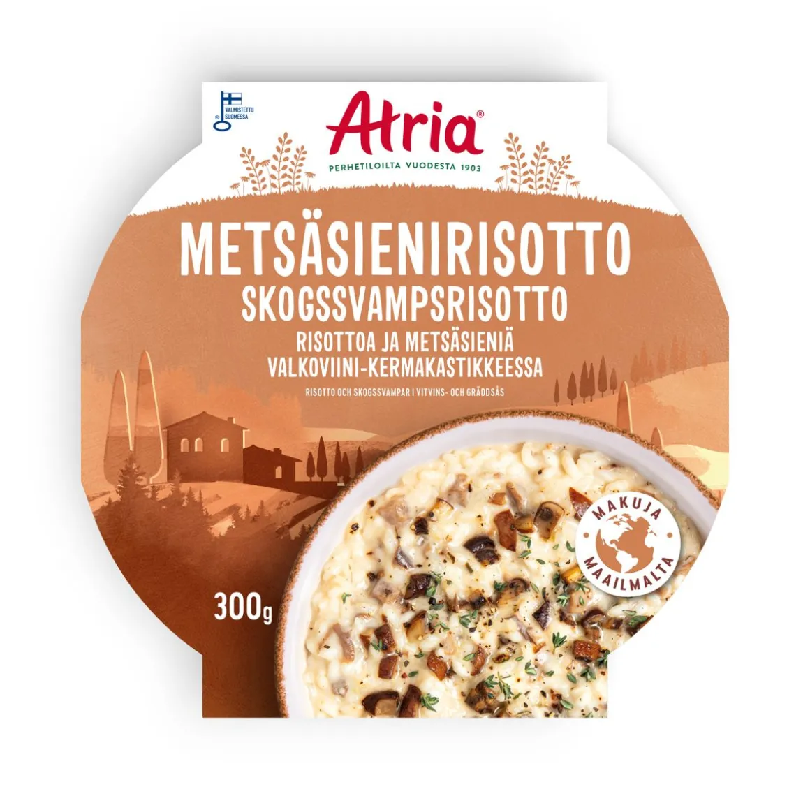 ATRIA METSÄSIENIRISOTTO 300 G