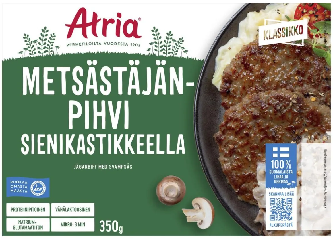 ATRIA METSÄSTÄJÄNPIHVI 350 G