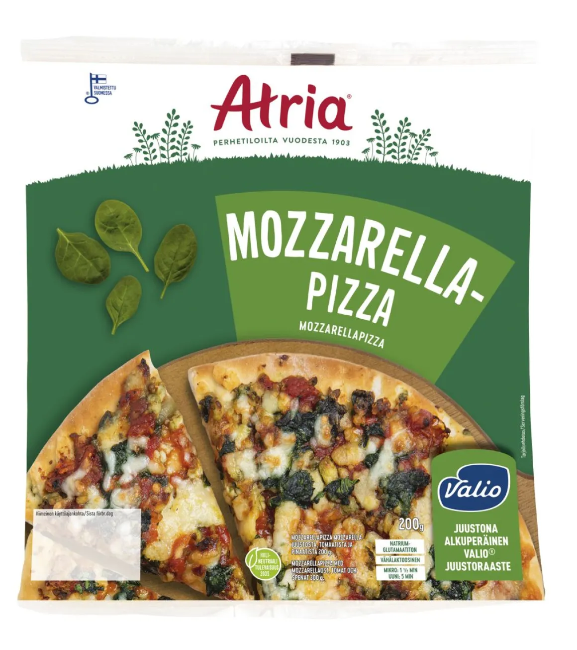 ATRIA MOZZARELLAPIZZA 200 G