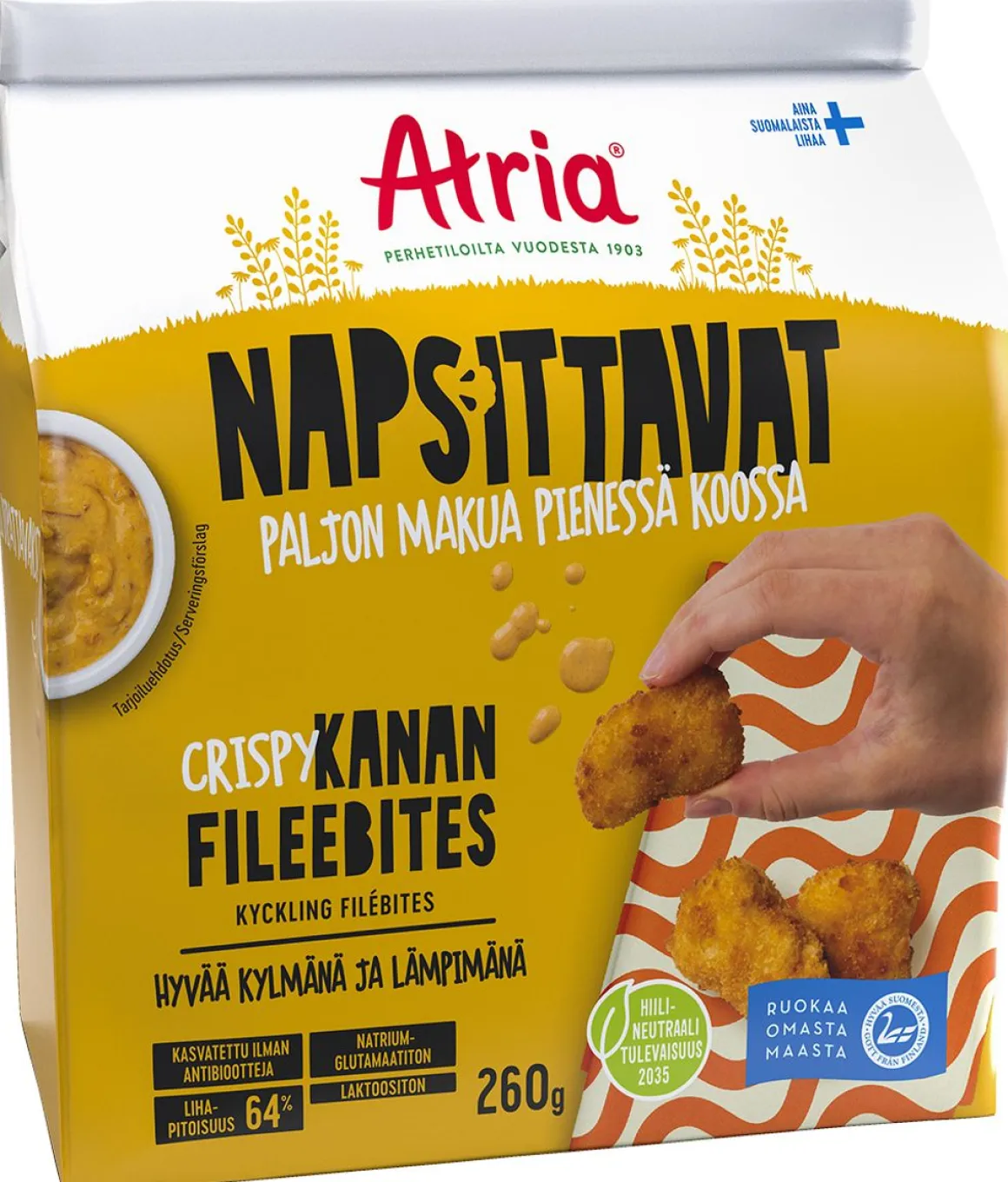 ATRIA NAPSITTAVAT KANAN FILEEBITES 260 G
