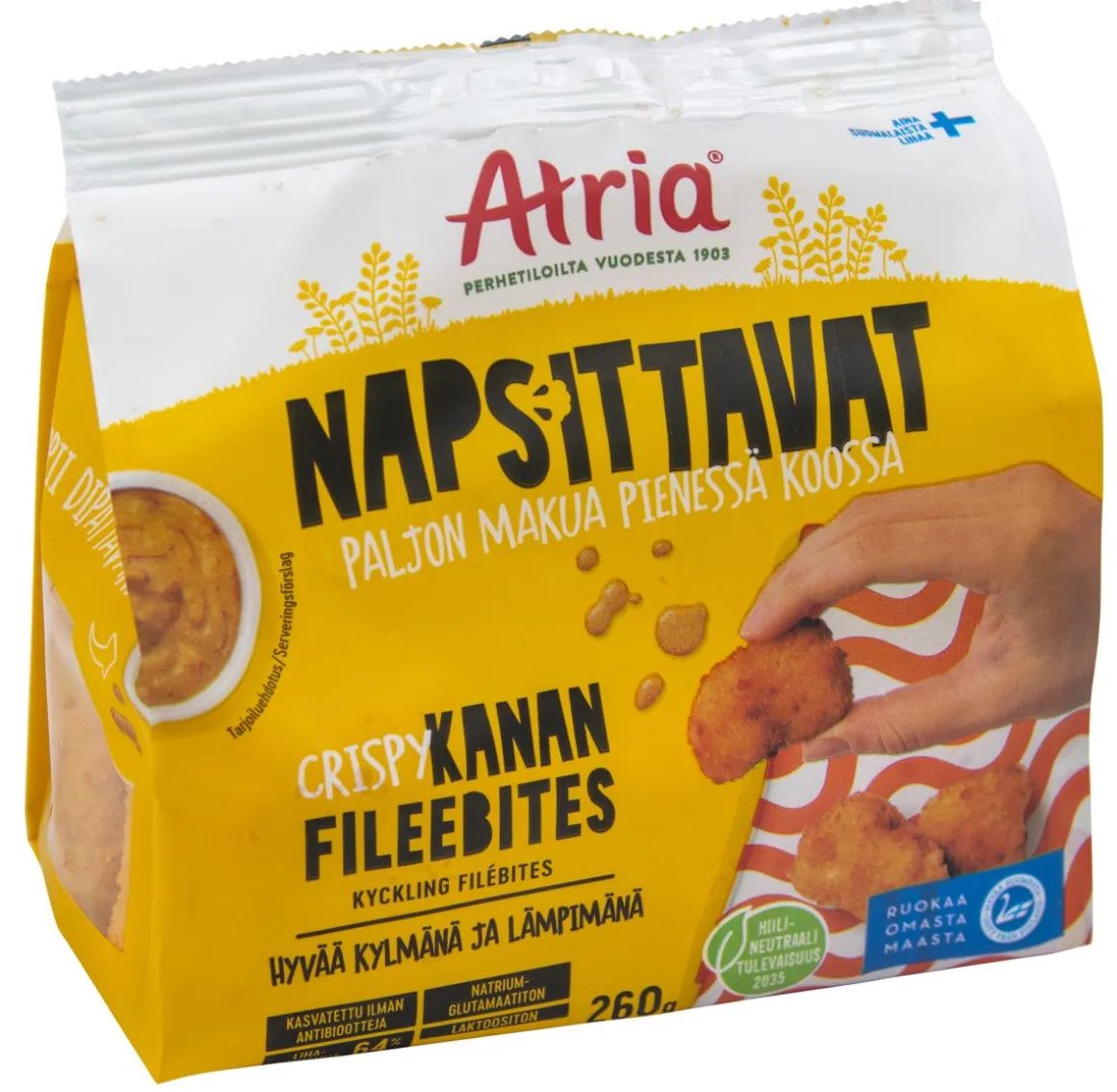 ATRIA NAPSITTAVAT KANAN FILEEBITES 260 G