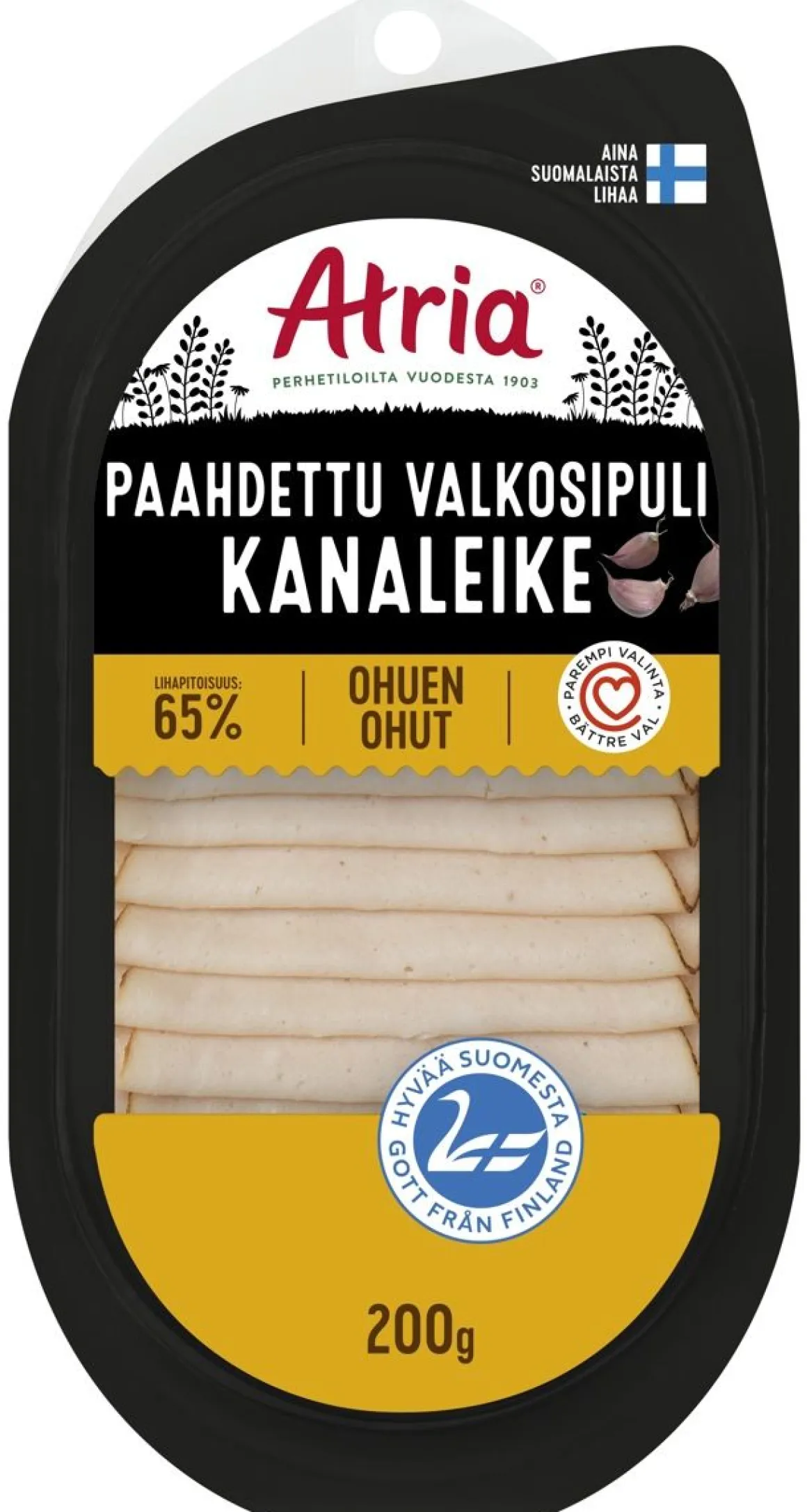 ATRIA OHUEN OHUT KANALEIKE PAAHDETTU VALKOSIPULI 200 G