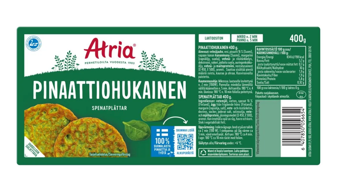 ATRIA PINAATTIOHUKAINEN 400 G