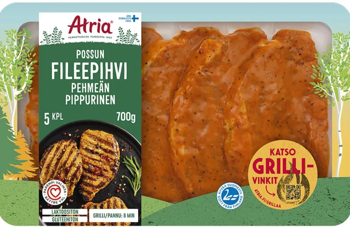 ATRIA POSSUN FILEEPIHVI PEHMEÄN PIPPURINEN 700 G
