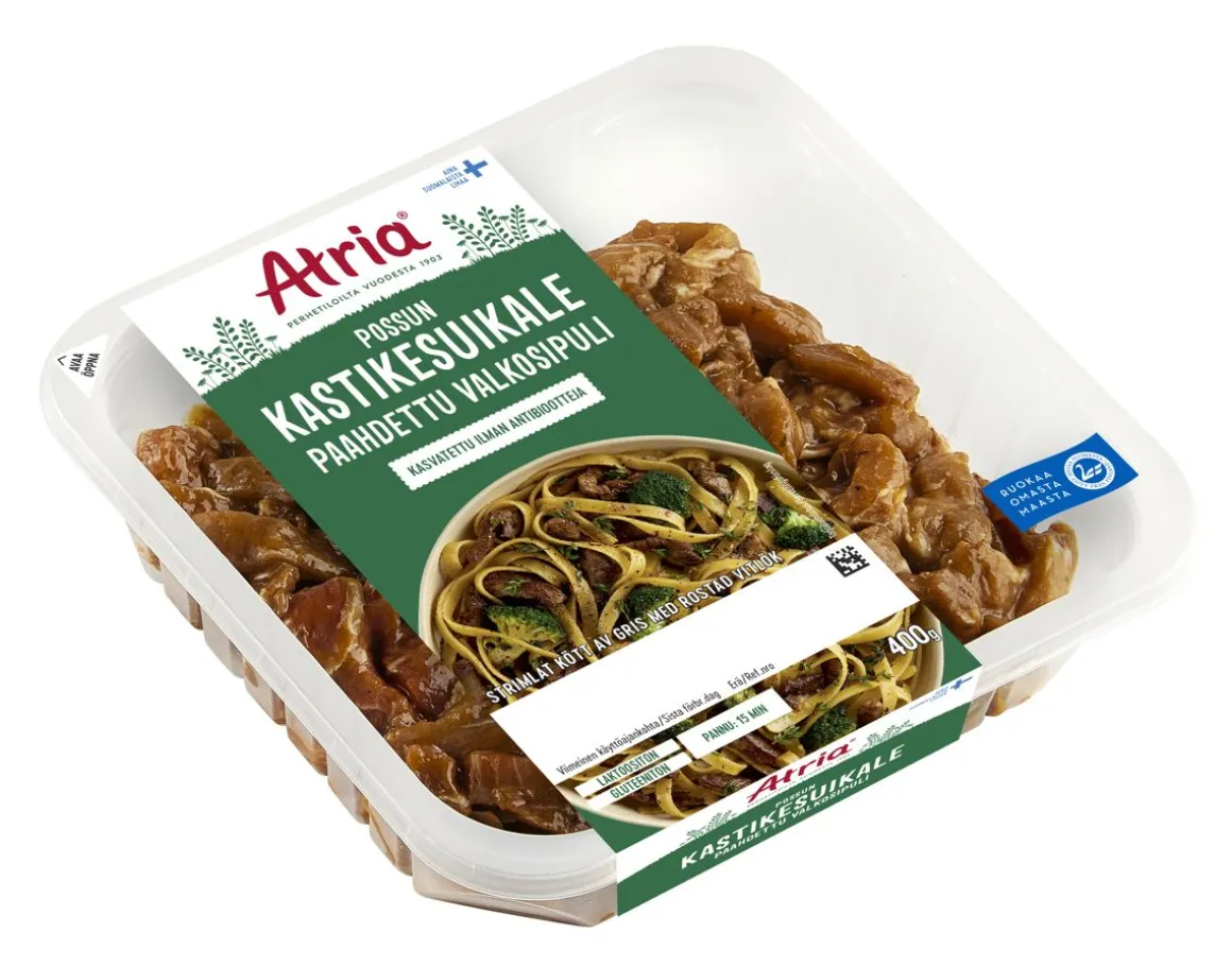 ATRIA POSSUN KASTIKESUIKALE PAAHDETTU VALKOSIPULI 400 G
