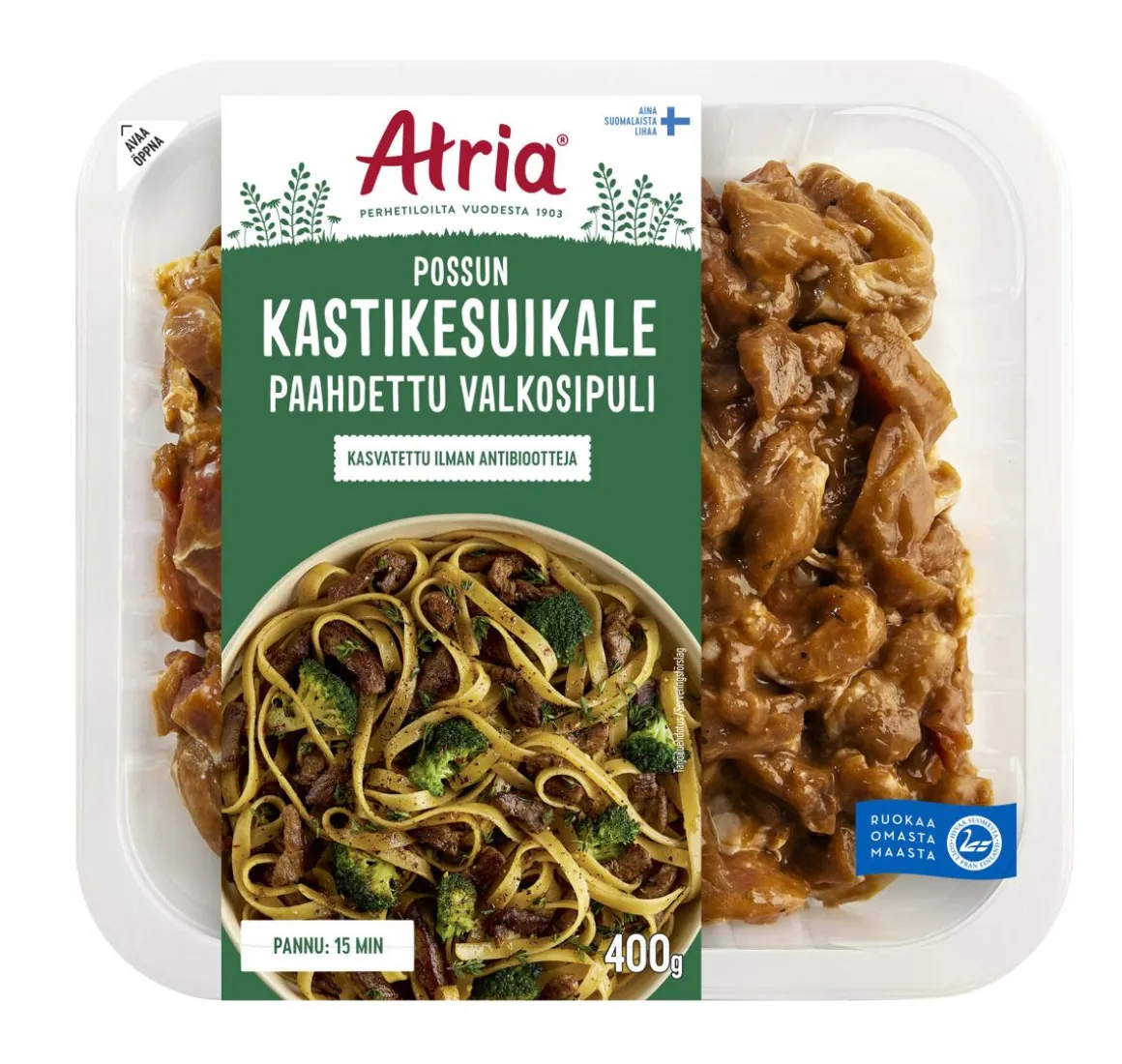 ATRIA POSSUN KASTIKESUIKALE PAAHDETTU VALKOSIPULI 400 G