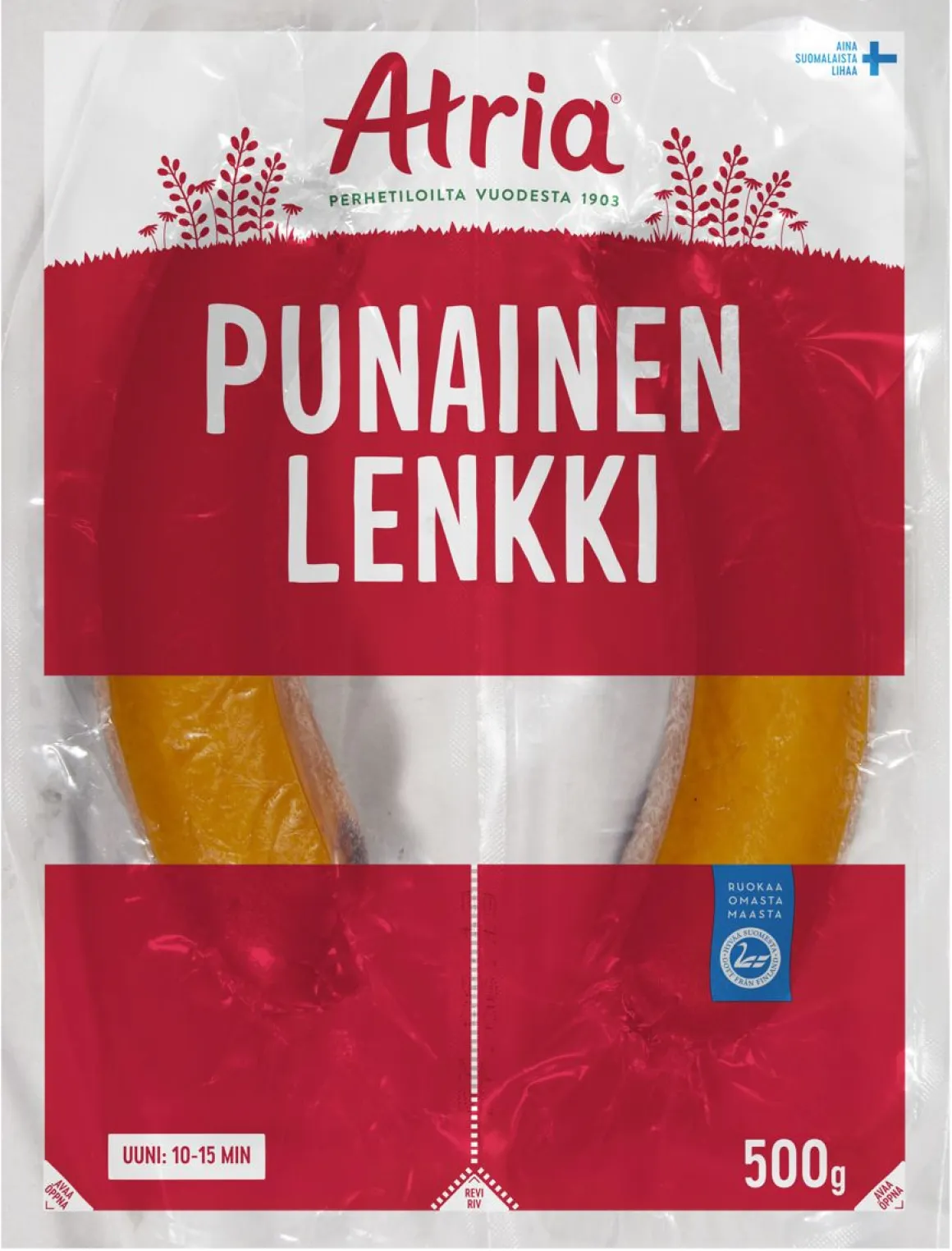 ATRIA PUNAINEN LENKKI 500 G