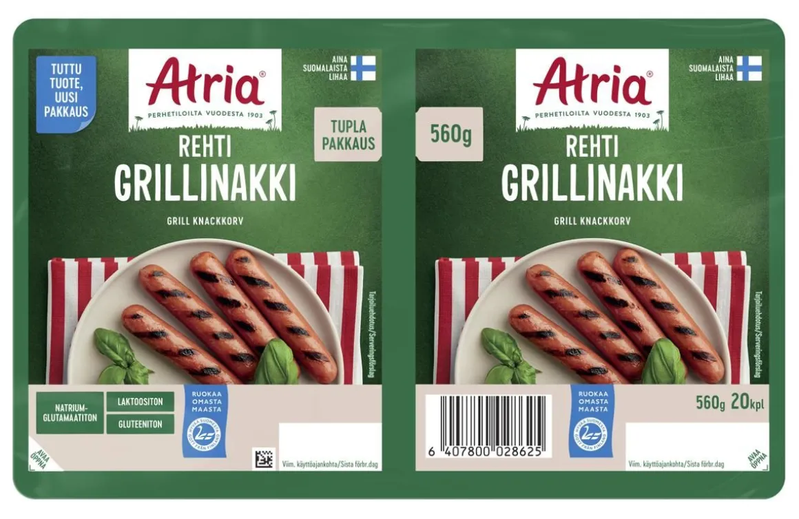 ATRIA REHTI GRILLINAKKI 560 G