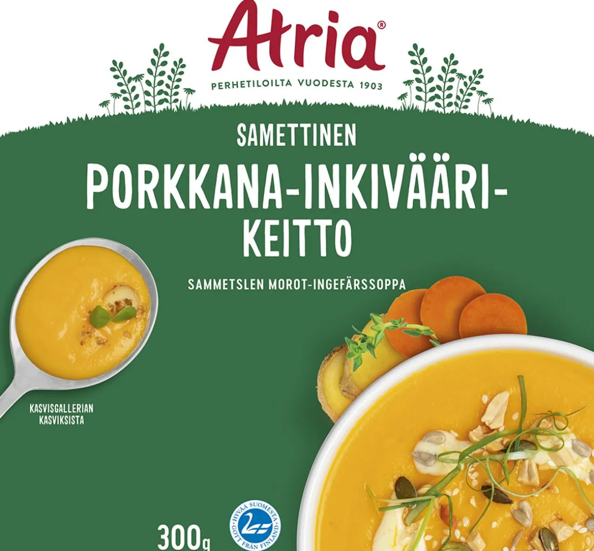 ATRIA SAMETTINEN PORKKANA-INKIVÄÄRIKEITTO 300 G