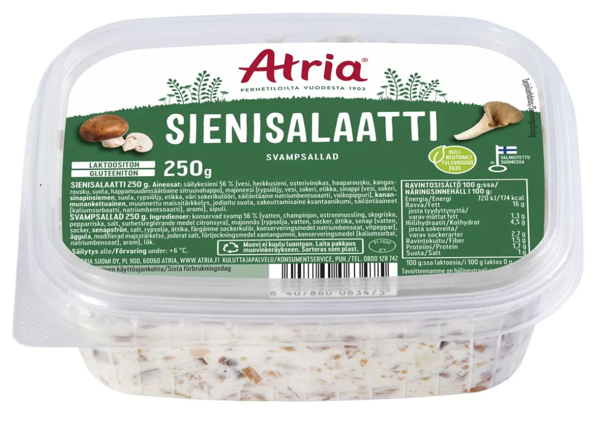 ATRIA SIENISALAATTI 250 G