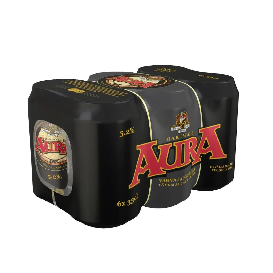 AURA 5,2% 0,33 TLK 6-PACK 1,98 L