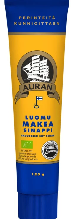 AURAN LUOMU MAKEA SINAPPI 125 G