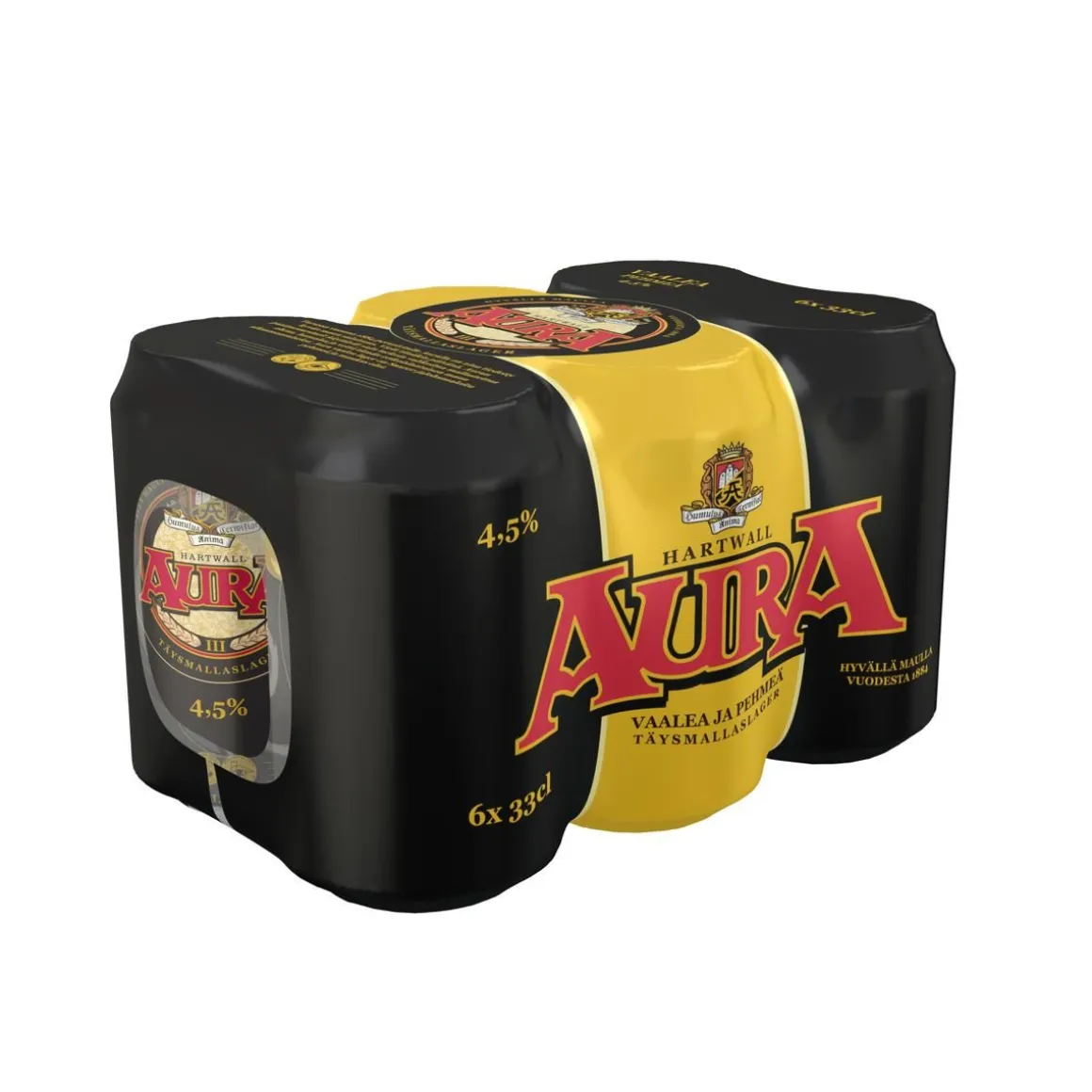 AURA 4,5% 0,33 TLK 6-PACK 1,98 L