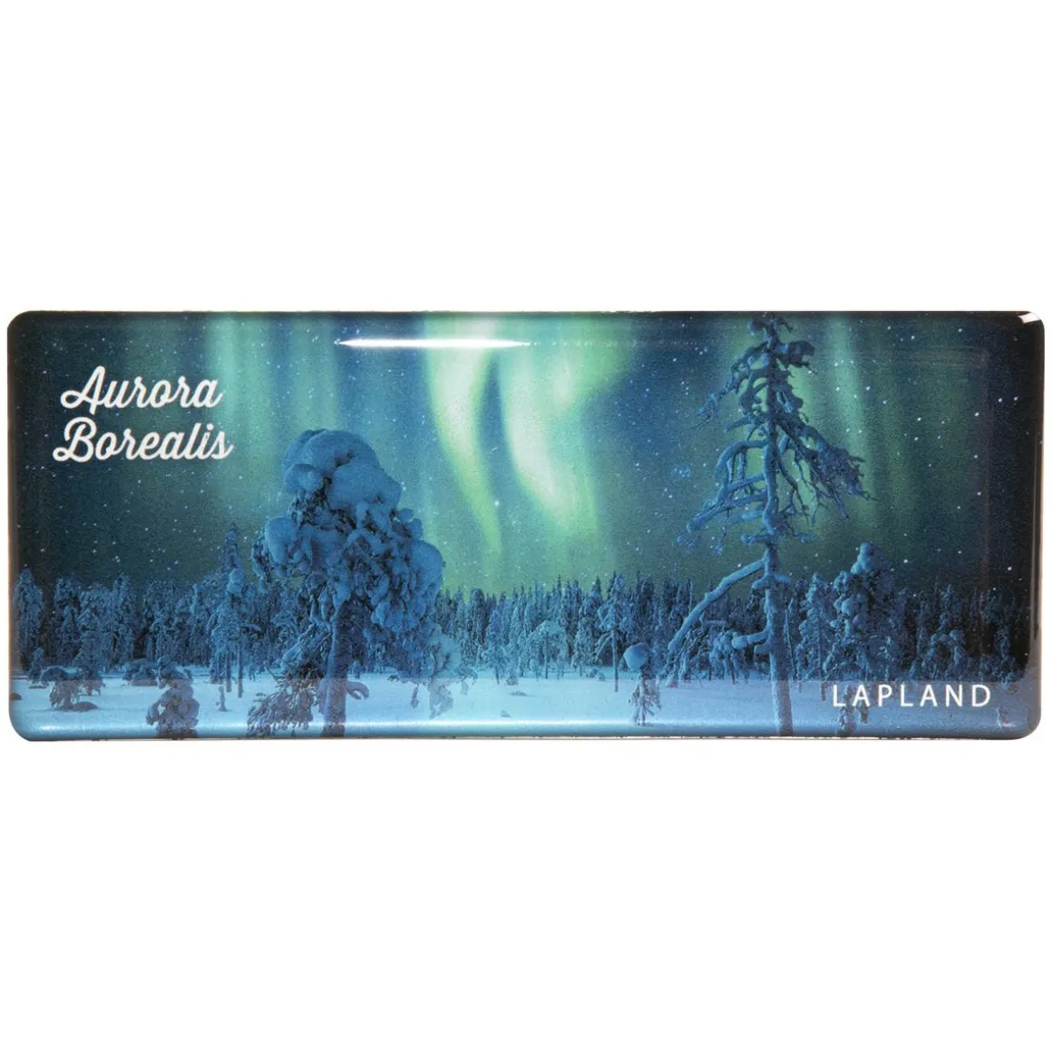 AURORA BOREALIS WINTER EPOXY MAGNEETTI, PITKÄ