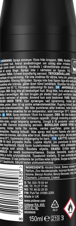 AXE BODYSPRAY ANARCHY FOR HIM 150 ML