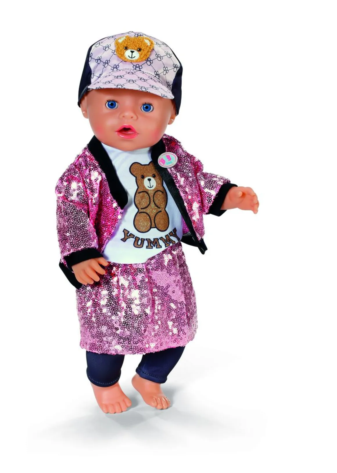 BABY BORN GLAM ASUSETTI 43CM