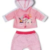 BABY BORN URHEILUASU PINKKI 43CM