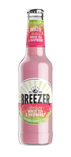 BACARDI BREEZER 4% WHITE TEA & RASPBERRY 275 ML