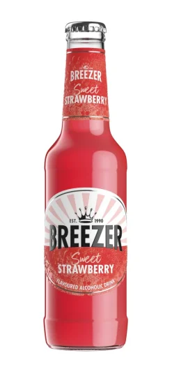BACARDI BREEZER 4% STRAWBERRY KLP 275 ML