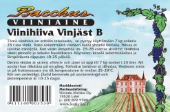 BACCHUS VIINIHIIVA 5 G