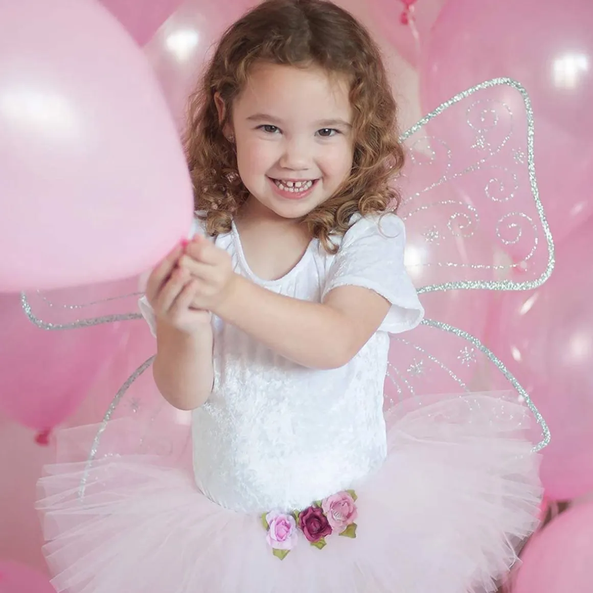 BALLERIINAN TUTU ROSE 4-6V