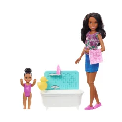 BARBIE BABYSITTER LEIKKISETTI FHY97