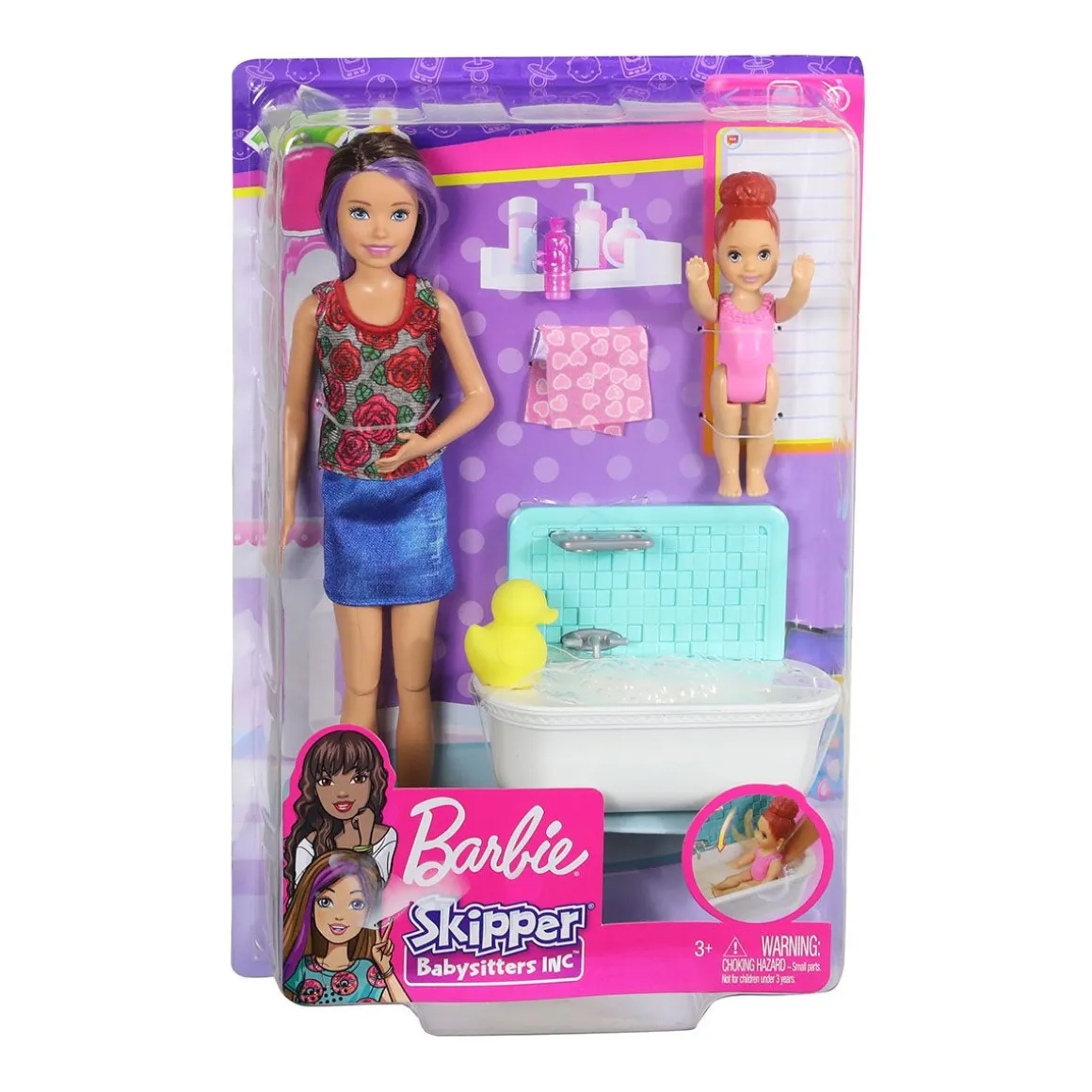 BARBIE BABYSITTER LEIKKISETTI FHY97