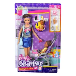 BARBIE BABYSITTER LEIKKISETTI FHY97